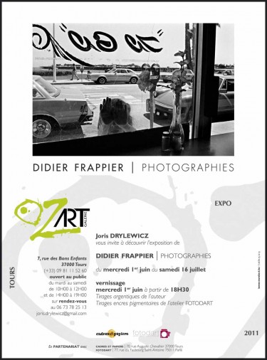 didier frappier,photographies,oz'art galerie,tours